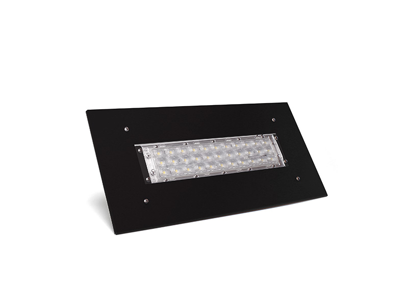 PROJETOR LED TASCHIBRA BRAVO 75W 1/HR EMB. DIM 0-10 IP66 5000K PRETA