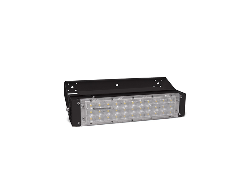 PROJETOR LED TASCHIBRA BRAVO 75W 1/90º SOB. DIM 0-10 IP66 5000K PRETA