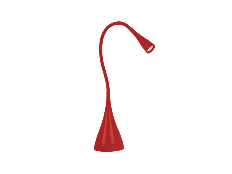 LUMINÁRIA DE MESA TASCHIBRA TLM 07 LED FIT VERMELHA