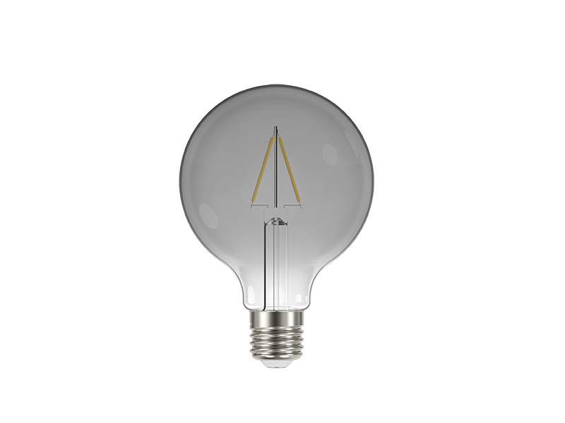 Imagem do produto LÂMPADA LED FILAMENTO VINTAGE GLOBO G95  AUTOVOLT FUMÊ na categoria LED FILAMENTO