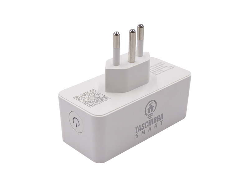 Imagem do produto SMART PLUG WI-FI TASCHIBRA 16A na categoria AUTOMAÇÃO RESIDENCIAL