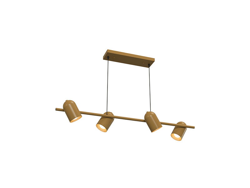 PENDENTE TASCHIBRA PANDORA 4X E27 OURO