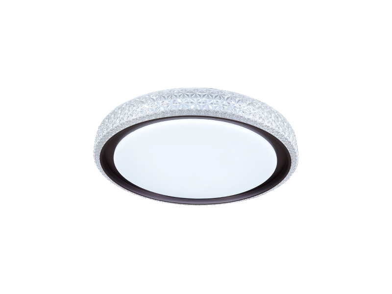 PLAFON LED TASCHIBRA REDONDO IRIS ON TW 20W PRETO