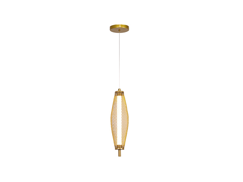 PENDENTE TASCHIBRA LED VIGO 3000K 5W OURO