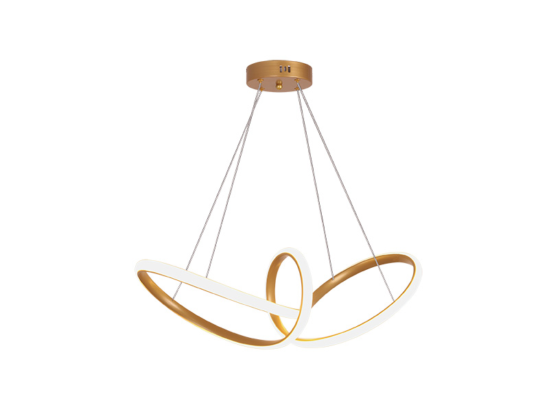 PENDENTE TASCHIBRA LED ALMERIA 3000K 30W OURO