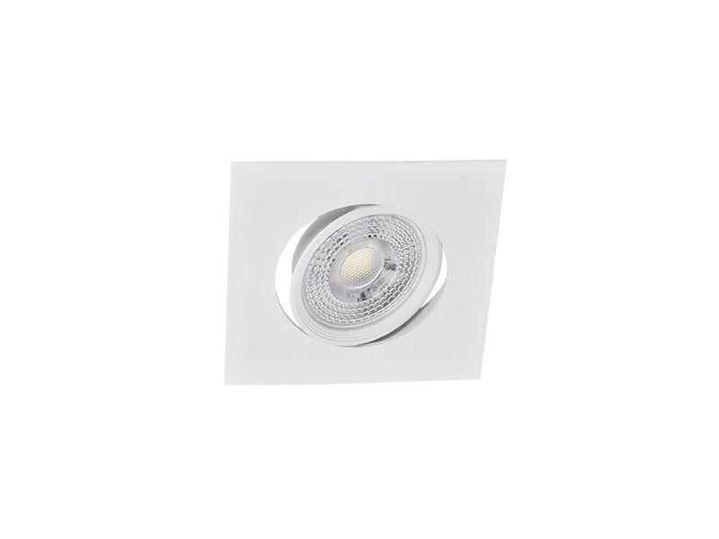SPOT EMBUTIR QUADRADO LED NEO MR16 5W 3000K 38º BR