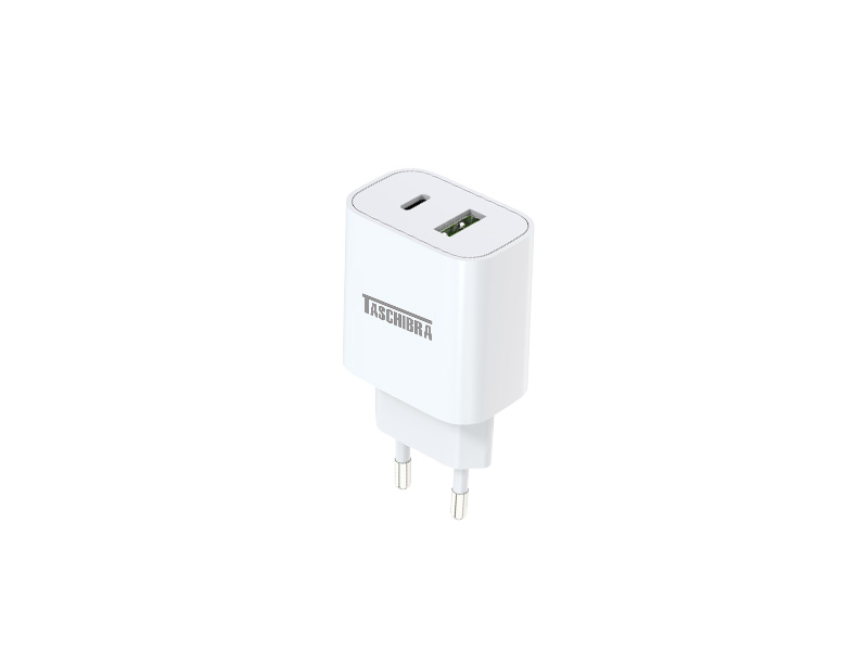 CARREGADOR TURBO USB TASCHIBRA PARA ELETRONICOS PD20-AC 20W AUTOVOLT