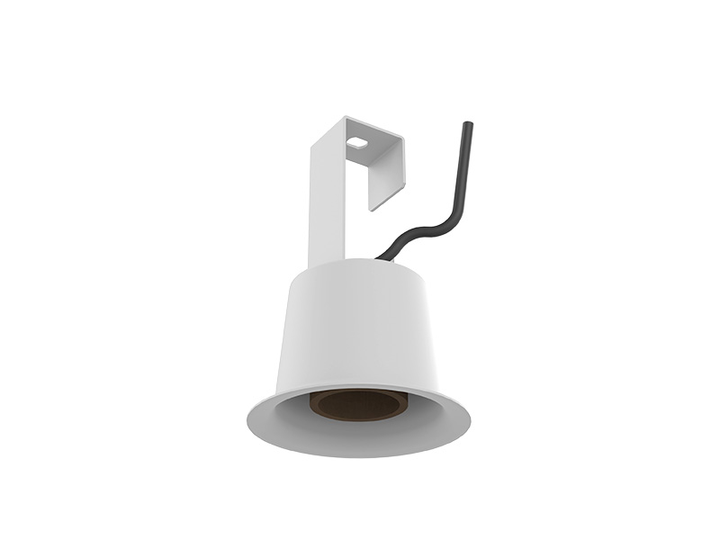 LUMINÁRIA SOQUETE E40 COM GANCHO PARA ELETRO CALHA BRANCA