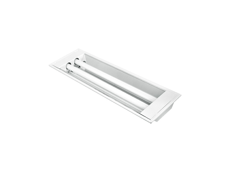 CALHA TA 50 EMBUTIR 2X18/20W BRANCA