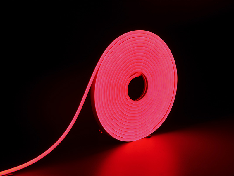 FITA LED NEON FLEX 8W 120 LEDS/M 25M 127V IP65 VERMELHA