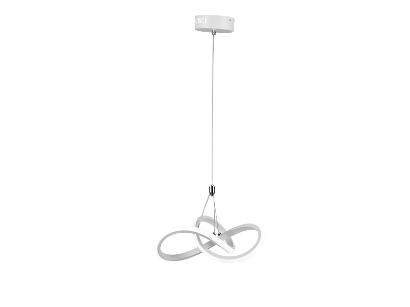 PENDENTE LED TASCHIBRA DUBAI 3000K 15W BRANCO