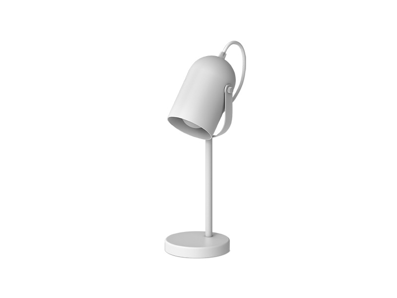 Imagem do produto LUMINÁRIA DE MESA TASCHIBRA BELL MINI E27 BRANCA na categoria LUMINÁRIA S/LÂMP
