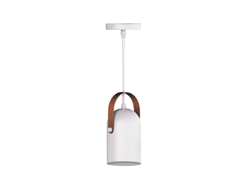 PENDENTE TASCHIBRA BELL MINI E27 BRANCO F.+ COBRE