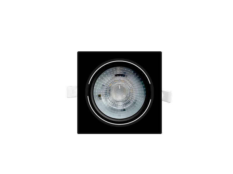 SPOT EMBUTIR QUADRADO ALLTOP LED PAR30 10W 3000K 45º PR