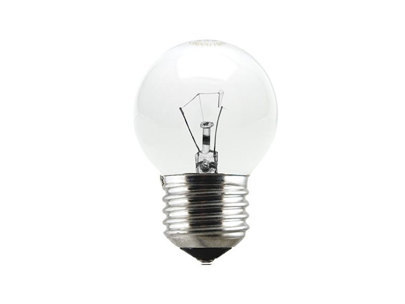 LÂMPADA INCANDESCENTE BOLINHA CLARA 15W 127V