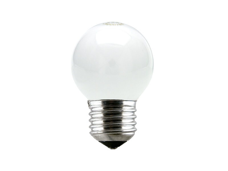 LÂMPADA INCANDESCENTE BOLINHA LEITOSA 15W 127V