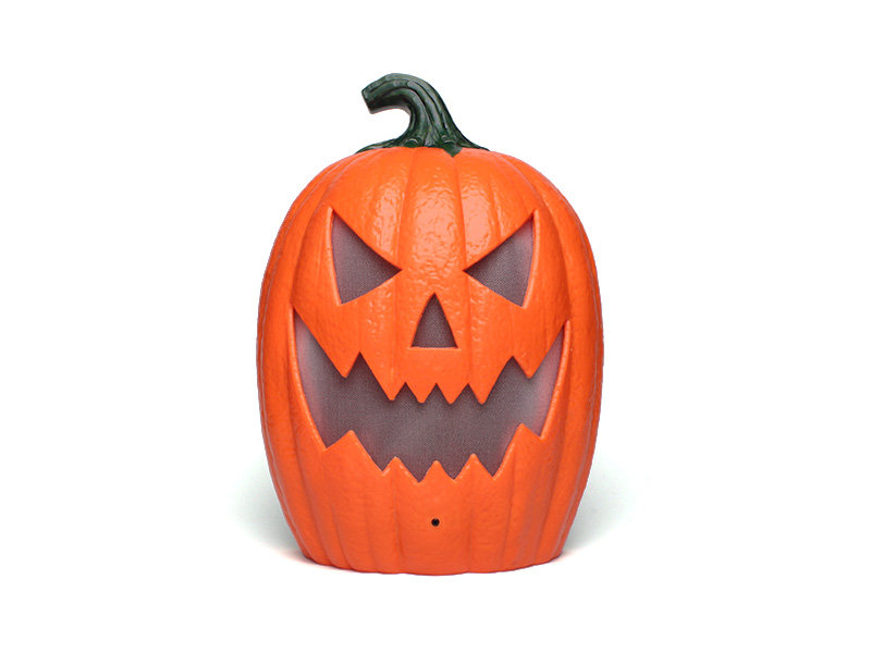 JACK O LANTERNA HALLOWEEN TASCHIBRA LED  COM SOM E SENSOR DE MOVIMENTO .