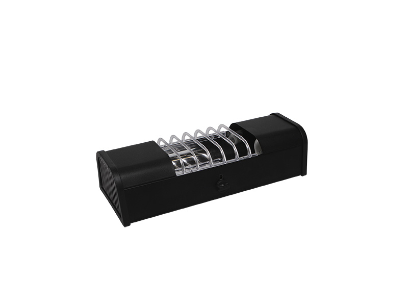 LUMINÁRIA COMPACTA TA 7 2XE27 CHAPA PRETA