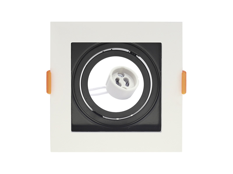 SPOT EMBUTIR CONECTA QUADRADO RECUADO BR+PR MR16