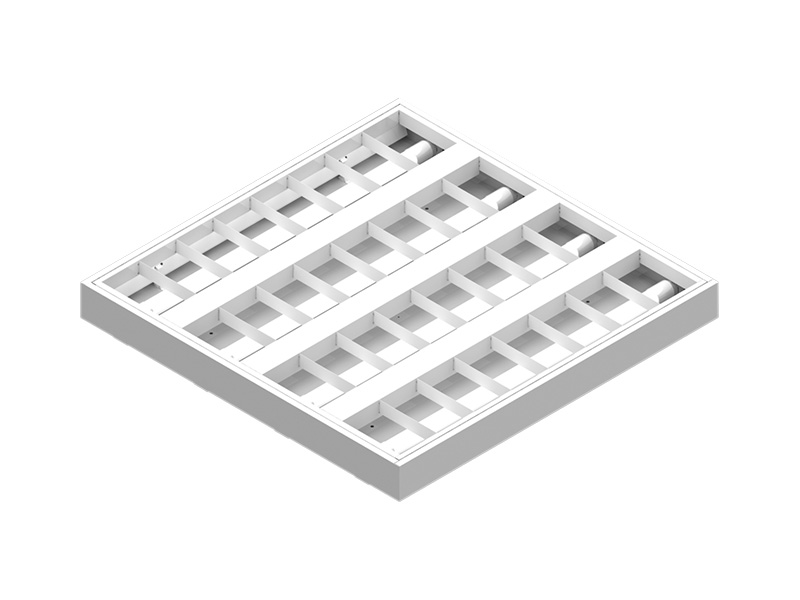 CALHA ATELA SOB/EMB FORROS PERFIL T 62CM QUA 4XT8 ALETADA BRANCA