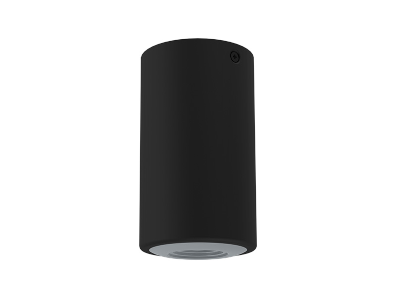 PLAFON SOBREPOR CANNON PAR 20 PRETO FOSCO