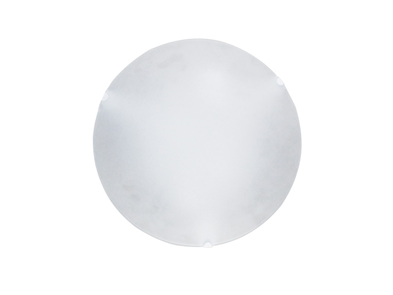 PLAFON REDONDO JURERÊ 25CM VIDRO FOSCO 1XE27 BRANCA