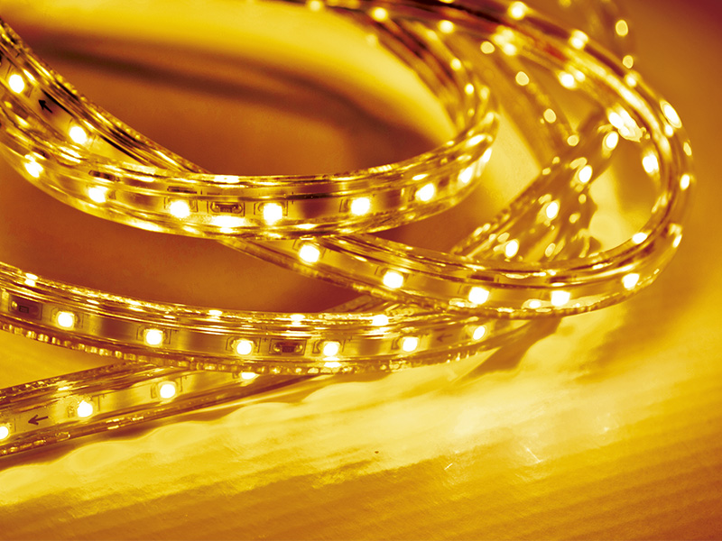 Imagem do produto FITA LED 5W 60 LEDS/M 20M 127V IP67 LARANJA na categoria LED FITAS 12V