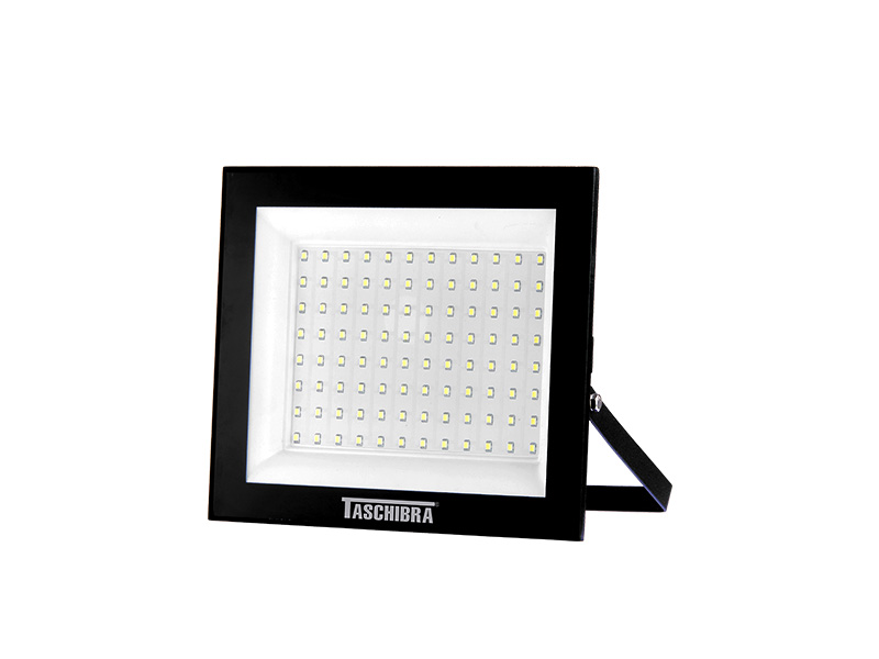 REFLETOR TR LED 100W 3000K PRETO