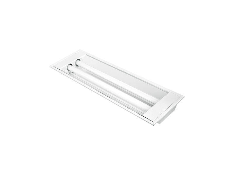 Imagem do produto CALHA TA 50 EMBUTIR 2X18/20W T8 P/ FORRO MODULAR S/REFLETOR BRANCA na categoria CALHA LUMINÁRIA S/LÂMP