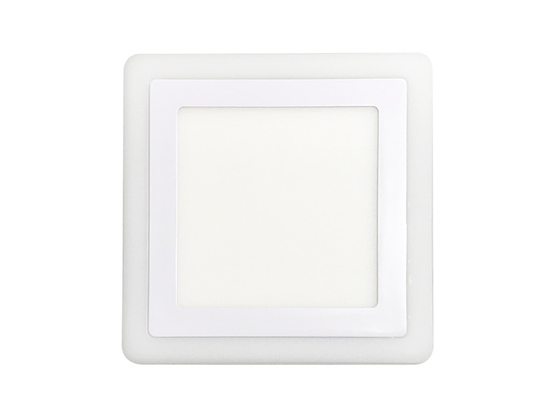 Imagem do produto PAINEL LED DUAL COLOR 6W+3W EMBUTIR QUADRADO na categoria PAINEL/PLAFON EMBUTIR LED