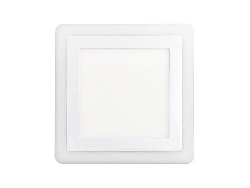 PAINEL LED DUAL COLOR 6W+3W EMBUTIR QUADRADO BR