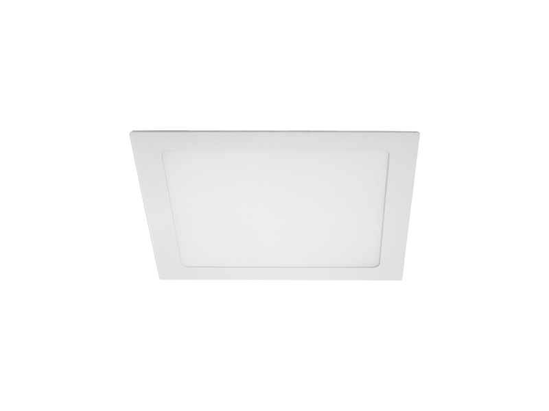 PAINEL LED 12W LUX QUADRADO EMBUTIR 3000K