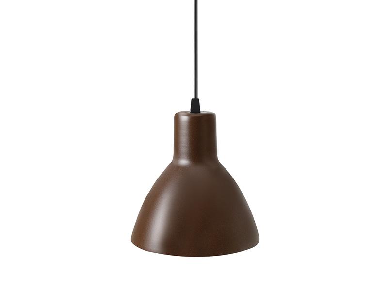 LUMINÁRIA PENDENTE TASCHIBRA TD 622/1 E-27 MARROM BLEND
