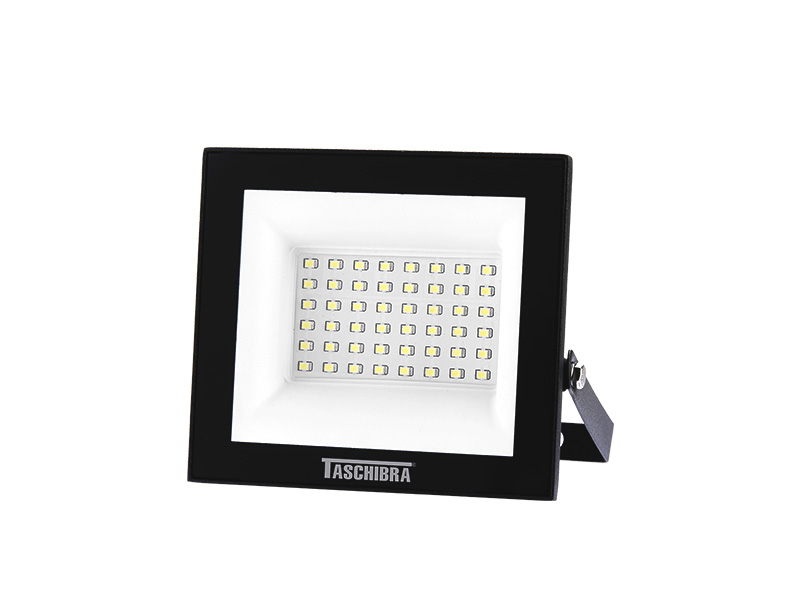 REFLETOR TR LED 50W SLIM 6500K PRETO