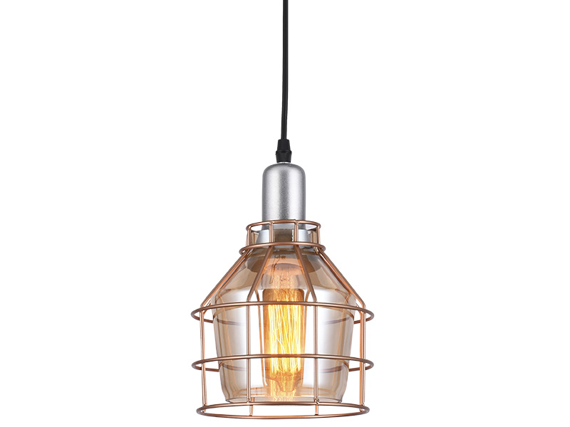 Imagem do produto PENDENTE TASCHIBRA ARO 160 1XE27 AMBAR na categoria PENDENTE S/LÂMP