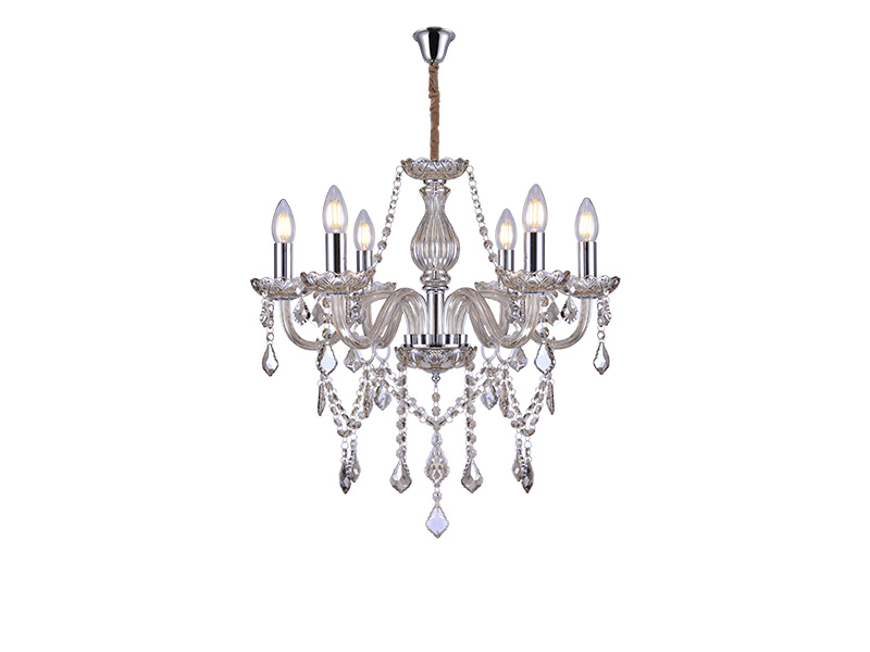 LUSTRE DE CRISTAL TASCHIBRA GLAM CONHAQUE 6XE14