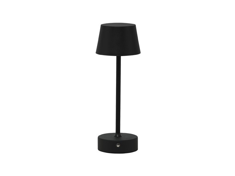 LUMINÁRIA DE MESA LED TASCHIBRA LOUVRE RECARREGÁVEL PRETO