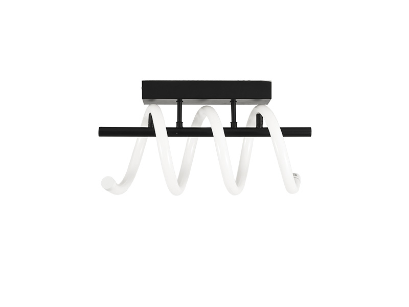 PLAFON LED SPRING 16W 3000K PRETO