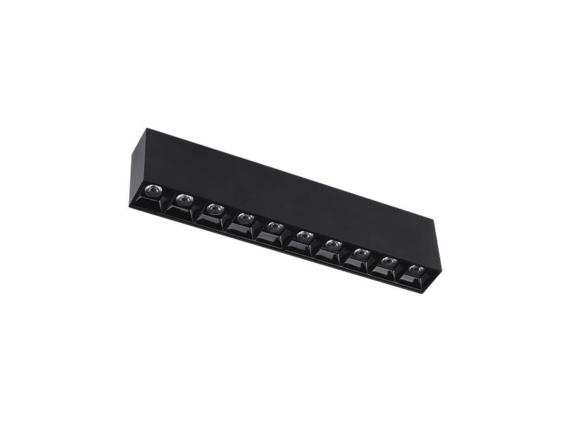 SPOT LED LUZ PONTUAL ARCH SOBREPOR 20W 2700K 24º PRETO