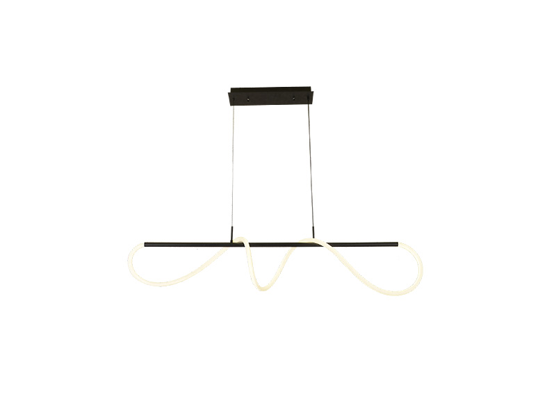 PENDENTE LED TASCHIBRA ORGANIC 250 28W 3000K PRETO