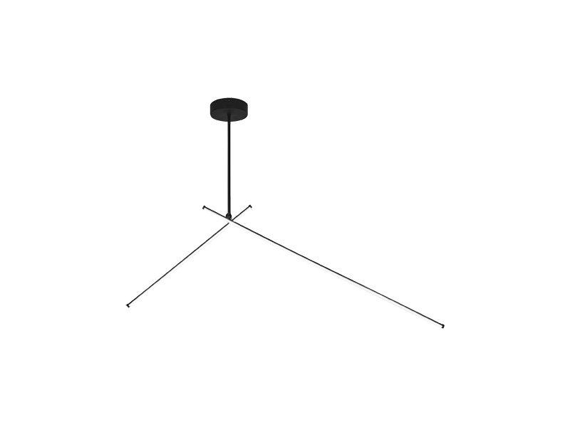 PLAFON LED POLE 2 VIAS 24W 6500K