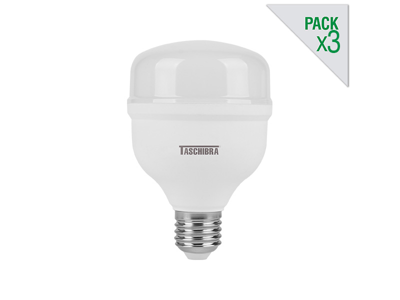 LÂMPADA LED TKL 110 / 20W 6500K PACK 3X