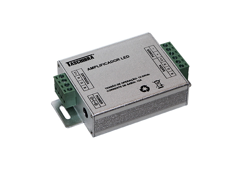 AMPLIFICADOR DE SINAL FITA LED RGB 12V 144W UNICA